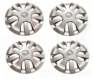 SUZUKI SPLASH GENUINE WHEEL TRIM HUB CAP 15 SILVER FULL SET 4PCS 43250-51K50-ZPL - Picture 1 of 7