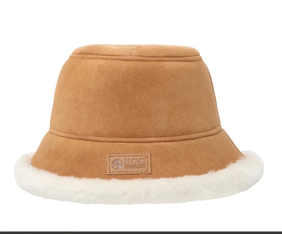 UGG DKSheepskin DS101 Bucket Hat Chestnut - Image 1 of 4