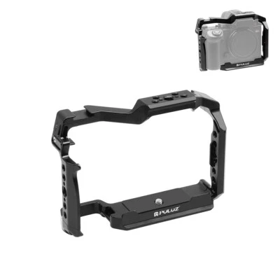 PULUZ Metal Camera Cage Stabilizer for Panasonic Lumix DC-S5 II and DC-S5 IIX  - Image 1 of 4