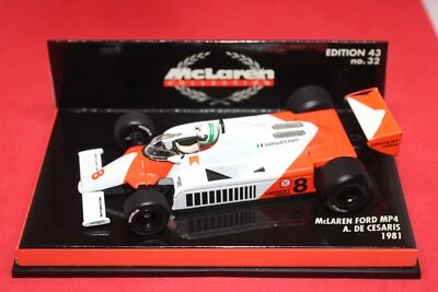 1/43 McLaren Ford MP4 (1981) - #8 A.  De Cesaris - MINICHAMPS - Immagine 1 di 3