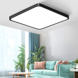 LED CEILING LIGHT SQUARE PANEL DOWN LIGHT BATHROOM KITCHEN LIVING ROOM WALL LAMP - Picture 1 of 18