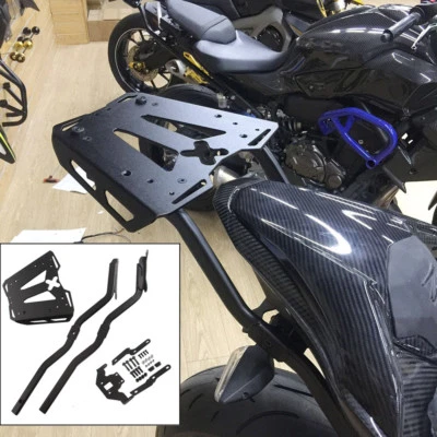Black Motorcycle Luggage Rack Rear Carrier Bracket For Kawasaki Z900 2017-2019 - Image 1 of 4