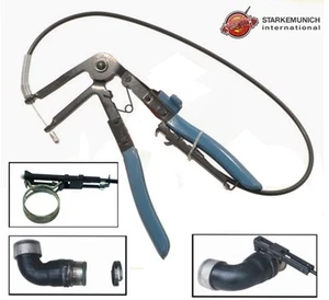 PINZA STRINGI FASCETTE PER MANICOTTI AUTO MOTO CON CAVO FLESSIBILE 690 mm - Foto 1 di 6