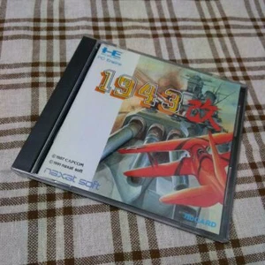 1943 Kai PCEngine HuCard Naxat Used Japan Shooter Boxed Tested Working 1991 - Bild 1 von 4