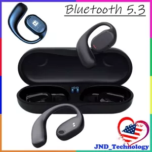 Bluetooth 5.3 Wireless Earbuds Waterproof LED Noise Canceling Sports Earphones - Picture 1 of 15