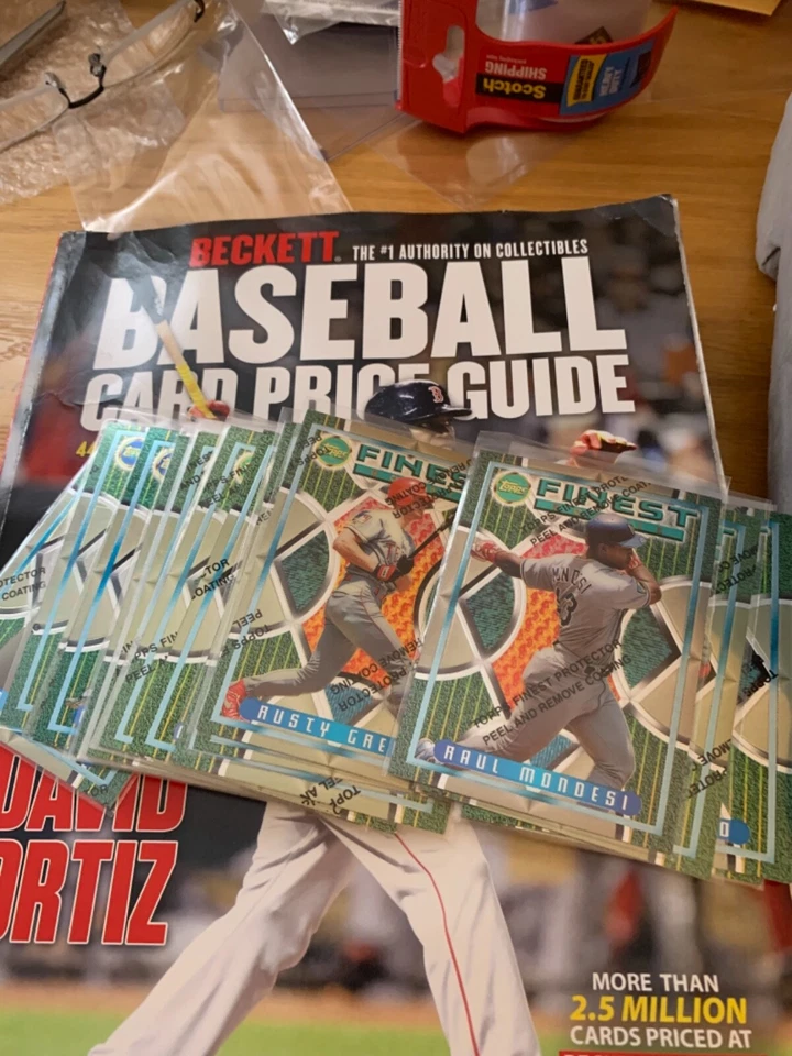 1995 TOPPS FINEST BASEBALL 1-217 PICK A CARD COMPLETE YOUR SET UPDATED 4/19/2025 - Image 1 of 1