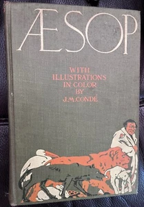 Aesop's Fables  An Adaptation of the Translation from the Greek Moffat 1905 Rare - Bild 1 von 7
