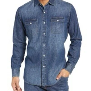 Peter Millar Herren Seaside Regular Fit Chambray Sport Hemd Button Down Gr. XL - Bild 1 von 9