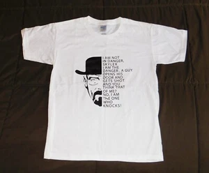 NWOT ADULT XS / KIDS XL I'M THE ONE WHO KNOCKS HEISENBERG WHITE TEE - Picture 1 of 6