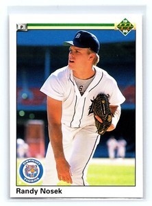 1990 Upper Deck Baseball Card Randy Nosek Detroit Tigers #2 VINTAGE