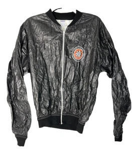 Vtg 80's Ty-Breakers Tuscany Firenze Italia Paper Jacket Zipper Size Large M - Picture 1 of 8