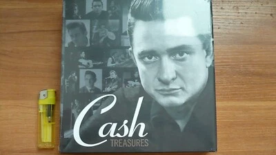 Johnny Cash Treasures [3CD Box] Waylon Jennings, George Jones, Bob Dylan NEW - Imagem 1 de 4