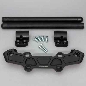 YAMAHA 2018-2024 MT-09 WOODCRAFT CARRERAS CLIP MANILLAR PLACA ADAPTADORA MONTAJE 1" - Imagen 1 de 3