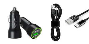 For Lenovo TAB K11 / M11 20W PD Car Charger w 3ft A to Type C Cable - Picture 1 of 4