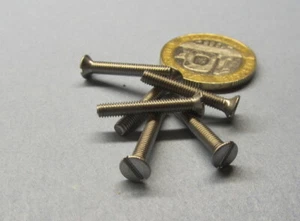 Metric Flat Head Slotted Machine Screw 18-8 Stainless Steel M3 x 20 mm L 100 Pcs - Picture 1 of 10