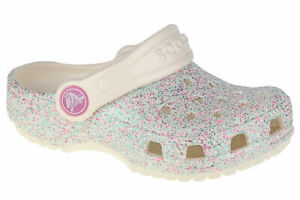 CROCS CLASSIC GLITTER CLOG BABY/TODDLER SIZES NEW 205441 159