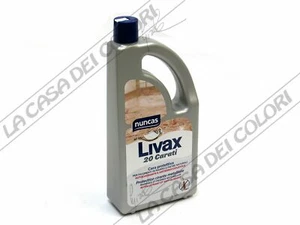 NUNCAS - LIVAX 20 CARATI METALLIZZATA - 1 lt - CERA PER MARMO E GRANIGLIA - Picture 1 of 1