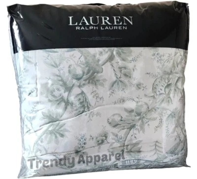 Lauren Ralph Lauren Julianne Tolie FULL/QUEEN Floral Comforter & Shams Set, Sage - Image 1 of 4