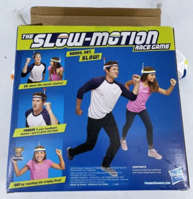 The SLOW MOTION Race Game Battery Operated WORKS!  Hasbro Gaming Pace Yourself - Image 1 of 4