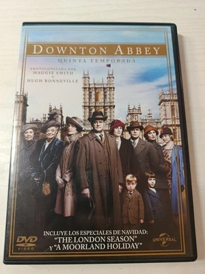 Downton Abbey Quinta Temporada 5 Completa 2015 - DVD Español Ingles Region 2 3T - Imagen 1 de 4