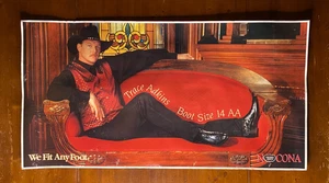 Ultra Rare Early Trace Adkins NOCONA BOOTS We Fit Any Foot Size 14 AA POSTER - Bild 1 von 9