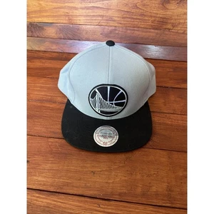 Cappello Berretto Golden State Mitchell & Ness Snapback NBA Collezione All Fade Raro - Foto 1 di 6