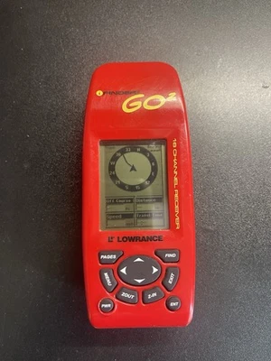 TESTED Lowrance I Finder GO2 Handheld GPS Personal Mapping GPS 16 Channel (A5) - Image 1 of 4