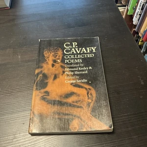 1975 PAPERBACK C.P. CAVAFY COLLECTED POEMS Princeton Press - Imagen 1 de 8