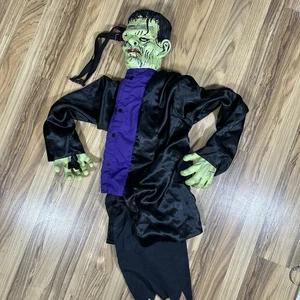 Frankenstein Halloween oggetto di scena Gemmy Monster Mash 4 piedi 2001 albero abbracciatore vintage - Foto 1 di 6