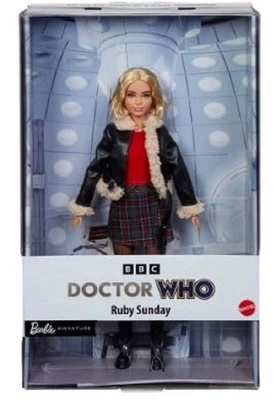 Barbie Signature Doctor Dr Who Ruby Sunday with Shipper IN STOCK! HRM78 - Image 1 of 3