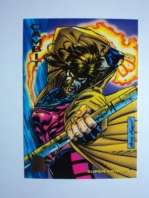 1994 年漫威 UNIVERSE (V) - 基础卡 # 100 - GAMBIT — 第 1/4 张图片