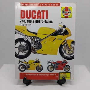 Haynes Service and Repair Ducati 748, 916, 966 V-Twins Softback Manual - Picture 1 of 11