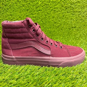 Vans SK8-Hi Reedición Mujer Talla 8.5 Rojo Atlético Caminar Patinaje Zapatos Tenis - Imagen 1 de 10