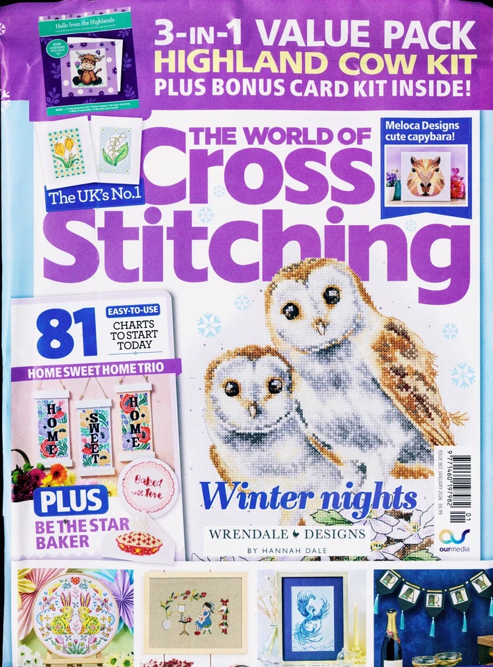 WORLD OF CROSS STITCHING MAGAZINE JAN 26 - Image 1 of 1