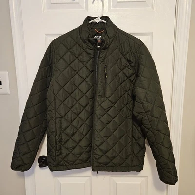Hawke & Co Mens puffer jacket Dark Green Medium  - Image 1 of 4