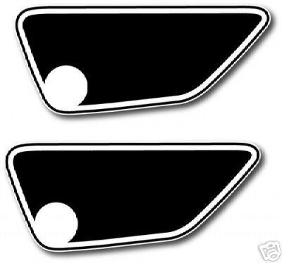 Calcomanía tanque aceite Yamaha 1974 GTMX 80 Foto 1 de 1