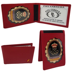 Cartera porta Placa PNB roja - Imagen 1 de 1