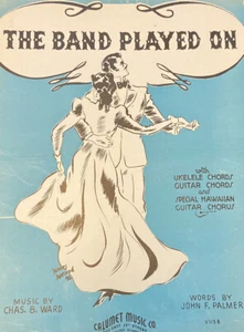 1936 John F. Palmer Sheet Music - The Band Played On, Pub. Calumet Music Co. - Picture 1 of 8
