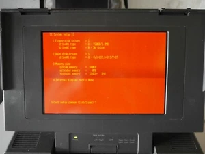 Vintage Toshiba T3200 40MB HD Plasmabildschirm - Bild 1 von 11