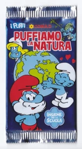 Schlümpfe die Natur • CONAD SEALED BAG • THE PUFFI SMURFS Booster Packs - Bild 1 von 1
