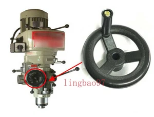 Milling Machine CNC Part Fine Feed Black Plastic Hand Wheel For Bridgeport Tool - Picture 1 of 5