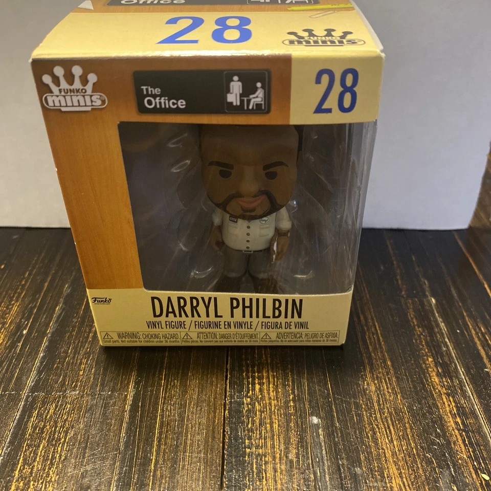Funko Minis The Office: DARRYL PHILBIN Vinyl Figure #28 NEW - Image 1 of 1