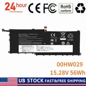 00HW028 00HW029 Battery For lenovo ThinkPad X1 Carbon 4th Gen Yoga 01AV458  - Picture 1 of 13