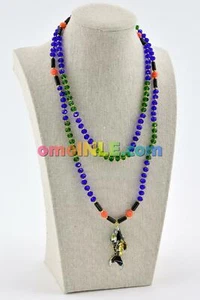 COLLAR INLE ESPECIAL TODO DE CRISTALES ERINLE SPECIAL ELEKE MADE WITH CRYSTALS - Picture 1 of 2