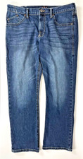 Rock & Republic Neil Straight Fit Medium Wash Faded Jeans - Men's Size 36x30