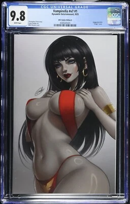 Vampirella #1 KRS Comics Edition A Miki Okazaki Exclusive Cover - CGC 9.8/LE 500 - Image 1 of 2