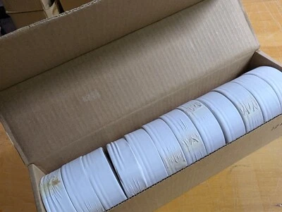 White High Visibility Flagging Tape 1-3/16 in Wide 12 Rolls - Image 1 of 2