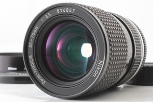 Tested [Near MINT / Hood] Nikon Ai-s Zoom Nikkor 35-70mm f3.5 MF Lens From JAPAN