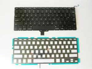 100 % neu13,3" MacBook Pro Unibody A1278 US schwarze Tastatur mit Hintergrundbeleuchtung - Bild 1 von 4