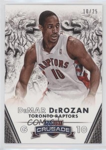 2013-14 Panini Crusade Silver /25 DeMar DeRozan #37